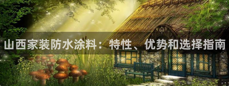 和记国际听：山西家装防水涂料：特性、优势和选择指南