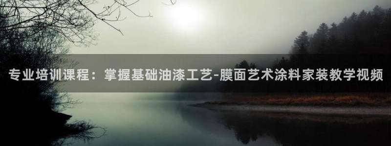 和记ag旗舰国际：专业培训课程：掌握基础油漆工艺-膜面艺术涂料家装教学视频