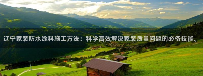 和记官方网站：辽宁家装防水涂料施工方法：科学高效解决家装质量问题的必备技能。